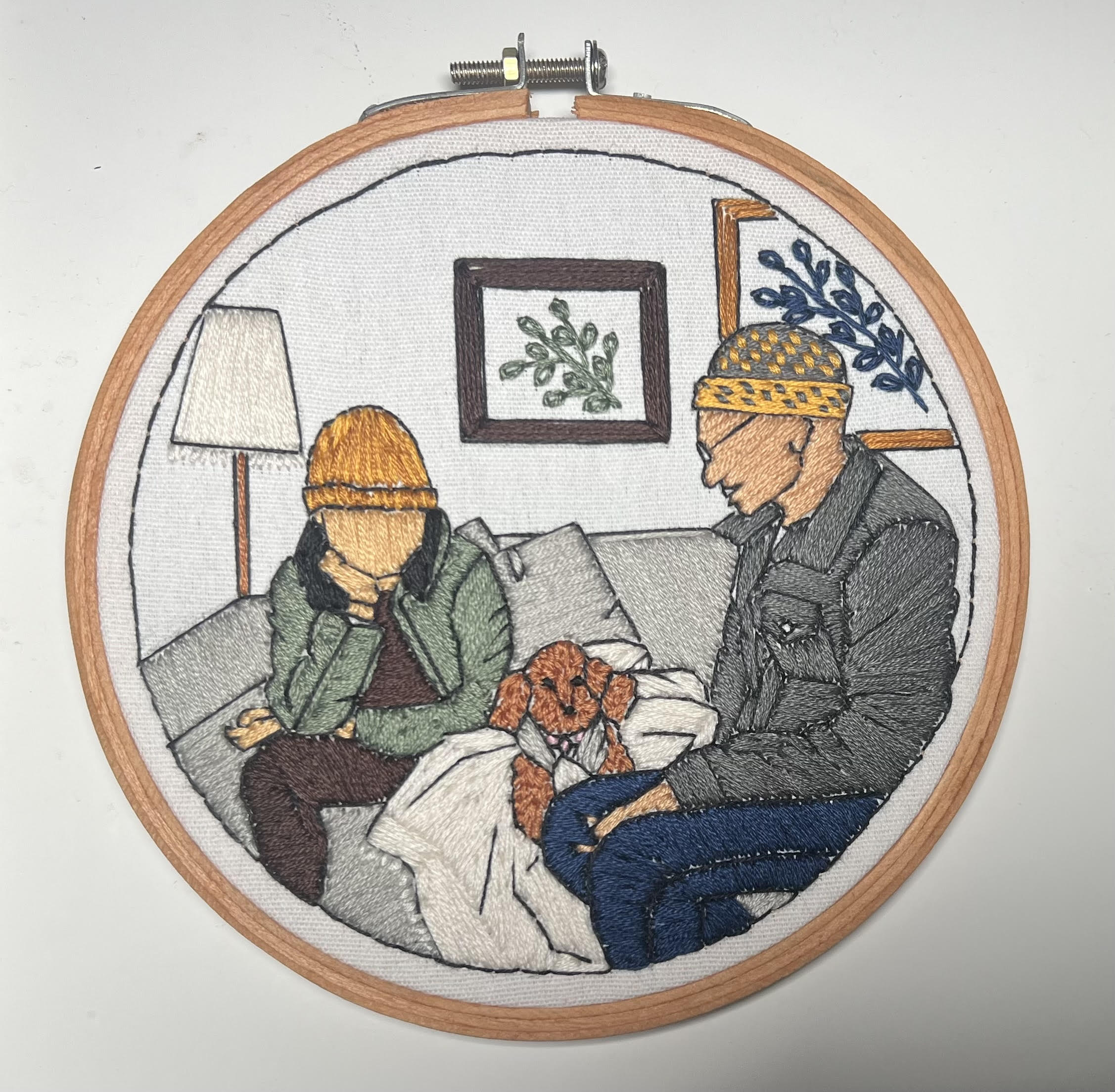Embroidery preview